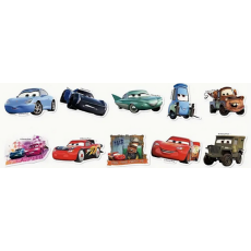 Disney Cars Stickers 10's